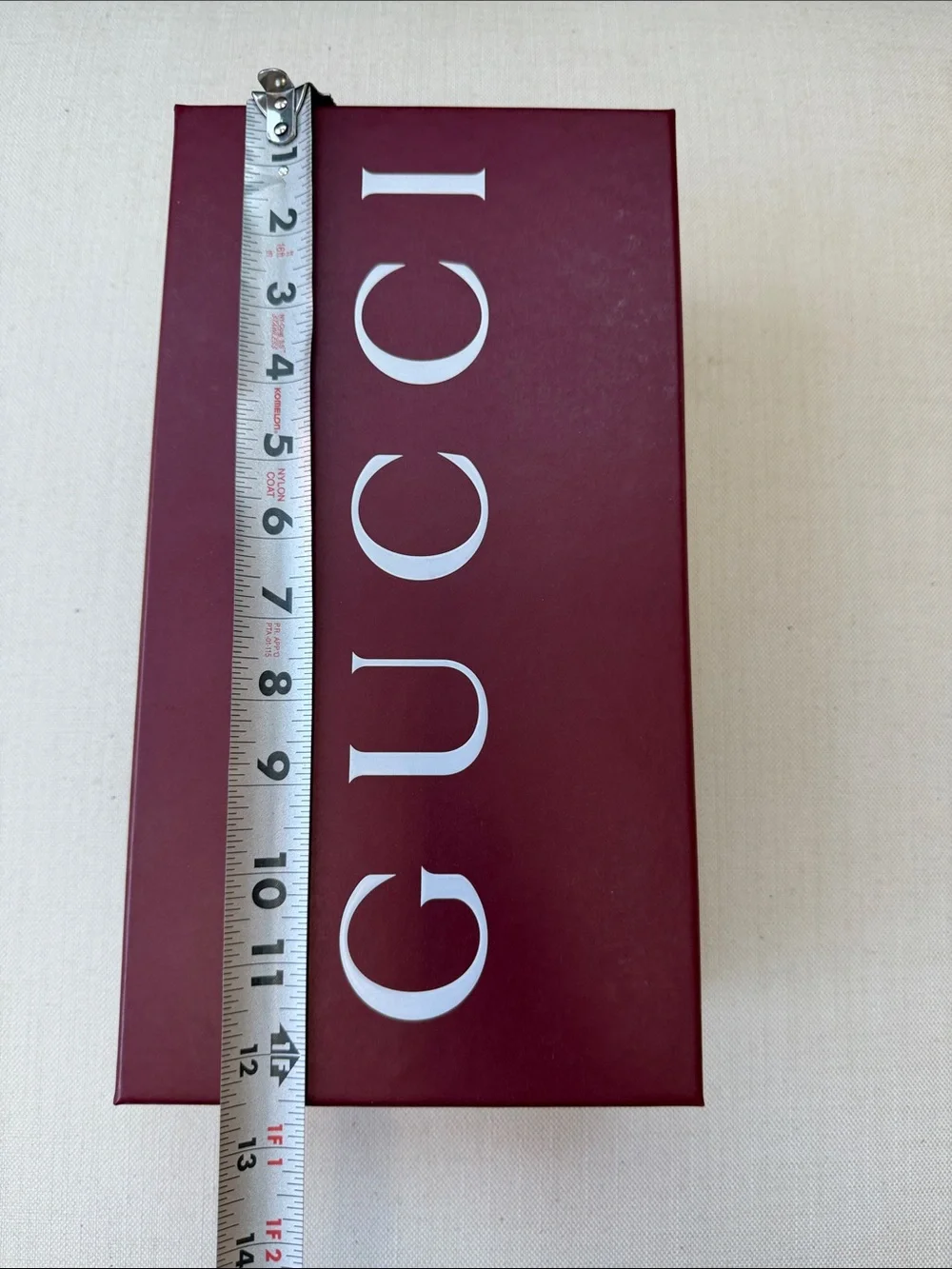 NWOT Gucci Shoe Box